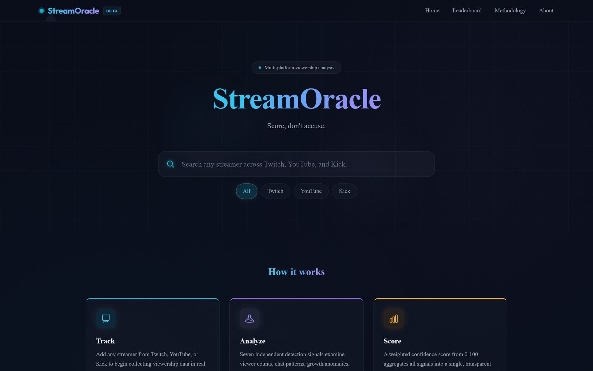 STREAMORACLE